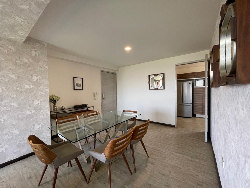 Departamento amueblado en renta en col. La Paz — foto 6