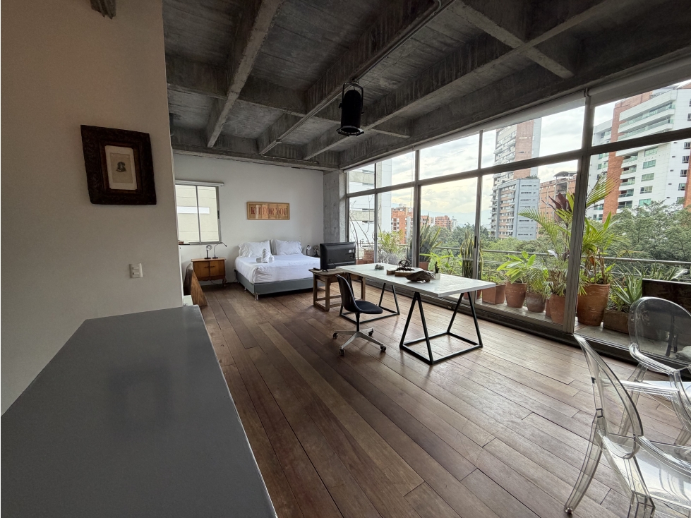 Apartaestudio Loft industrial en arriendo Santa Maria de los Angeles — foto 2