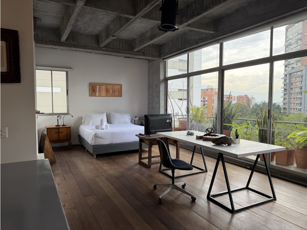 Apartaestudio Loft industrial en arriendo Santa Maria de los Angeles — foto 3