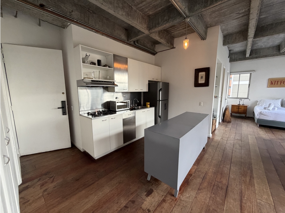 Apartaestudio Loft industrial en arriendo Santa Maria de los Angeles — foto 4