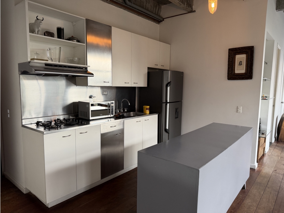 Apartaestudio Loft industrial en arriendo Santa Maria de los Angeles — foto 5