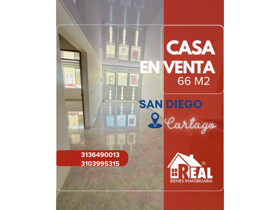 VENTA CASA SAN DIEGO CARTAGO VALLE — foto 3