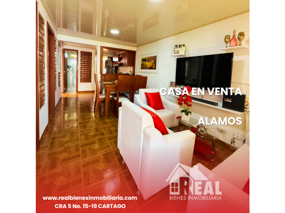 VENTA CASA ALAMOS CARTAGO VALLE