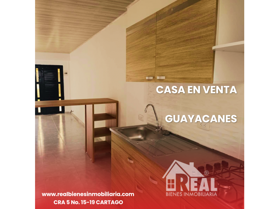 VENTA CASA GUAYACANES CARTAGO VALLE
