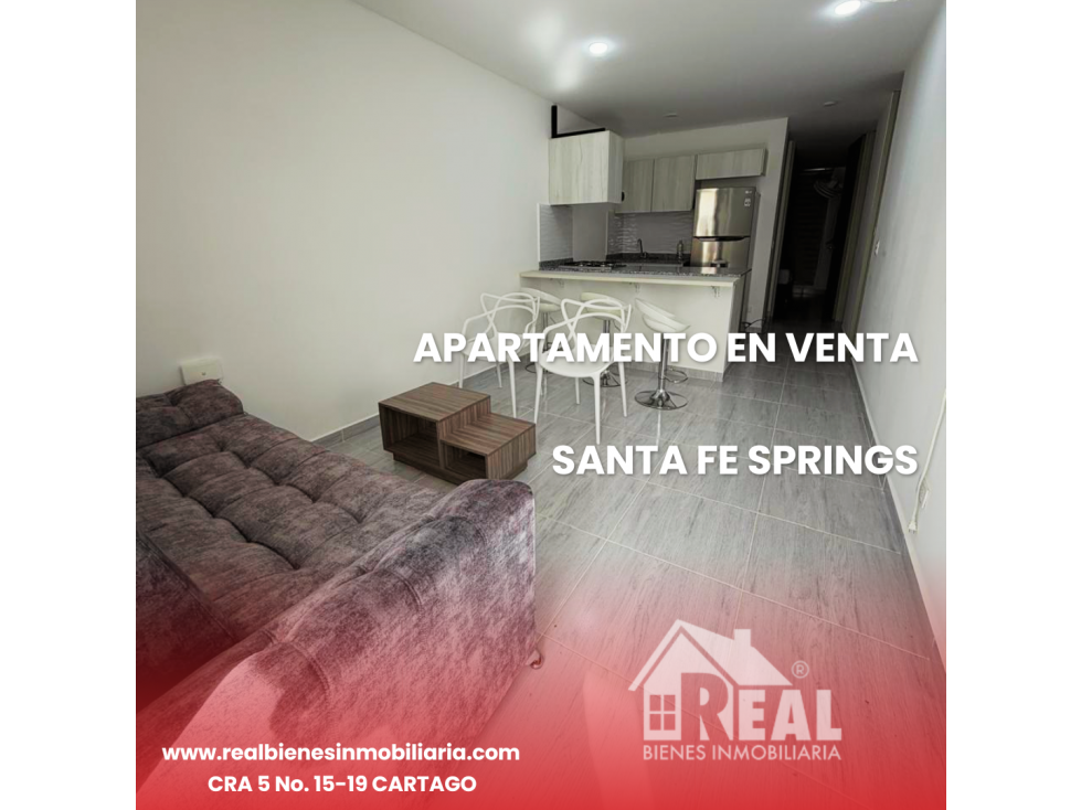 VENTA APARTAMENTO SANTA FE SPRINGS CARTAGO VALLE