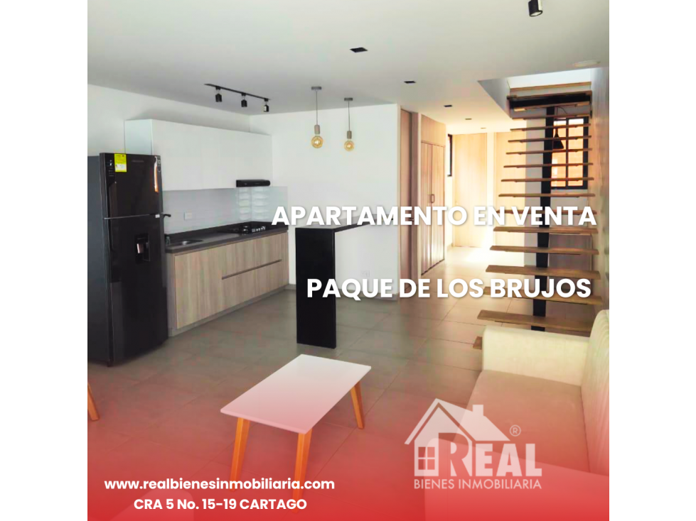 VENTA APARTAMENTO PARQUE DE LOS BRUJOS CARTAGO VALLE