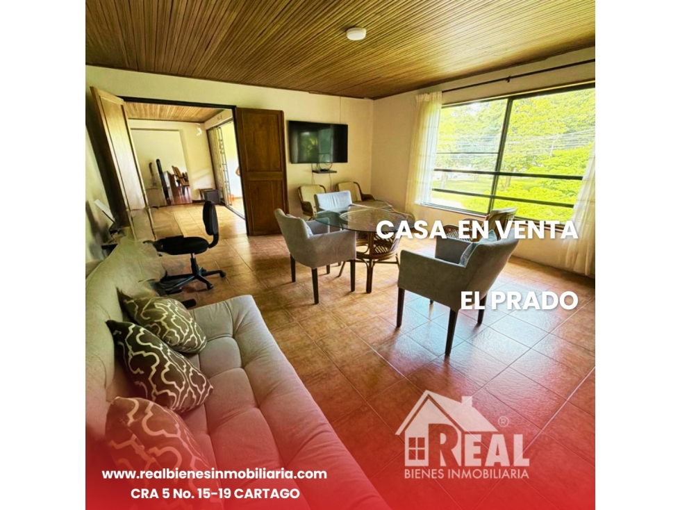 VENTA CASA DESTINO COMERCIAL EL PRADO CARTAGO VALLE