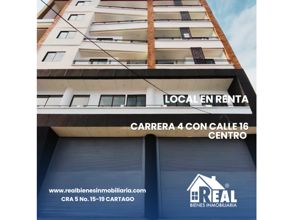 ARRENDAMIENTO LOCAL CENTRO CARTAGO VALLE - 1