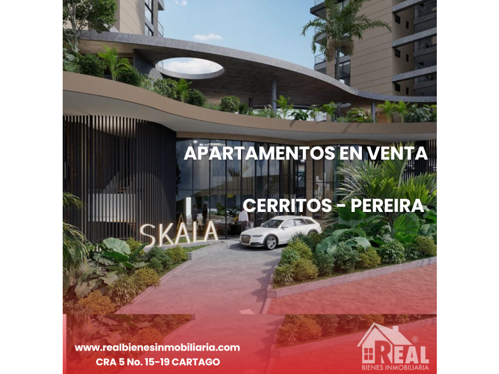 VENTA APARTAMENTOS CERRITOS PEREIRA