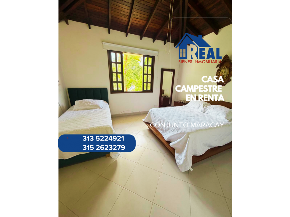 ARRENDAMIENTO CASA CAMPESTRE CONJUNTO MARACAY CERRITOS - 6