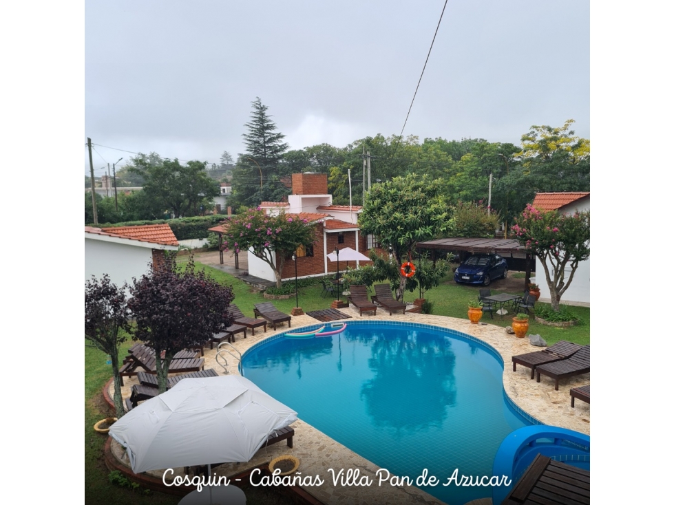 Cabañas COMPLEJO Venta Cosquin CORDOBA 10UN. PREMIUM 36 a 50 Plazas - 2
