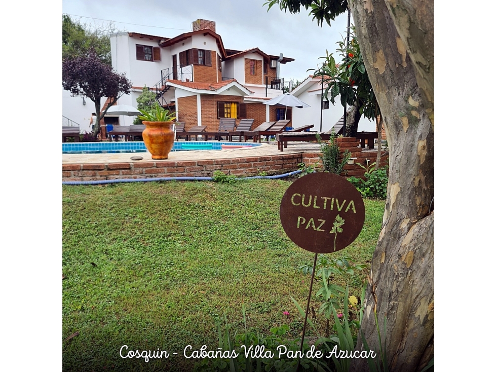 Cabañas COMPLEJO Venta Cosquin CORDOBA 10UN. PREMIUM 36 a 50 Plazas - 4