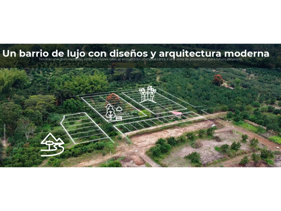 VENTA DE LOTES DISEÑADOS PARA CONSTRUIR LA CASA DE TUS SUEÑOS - 1