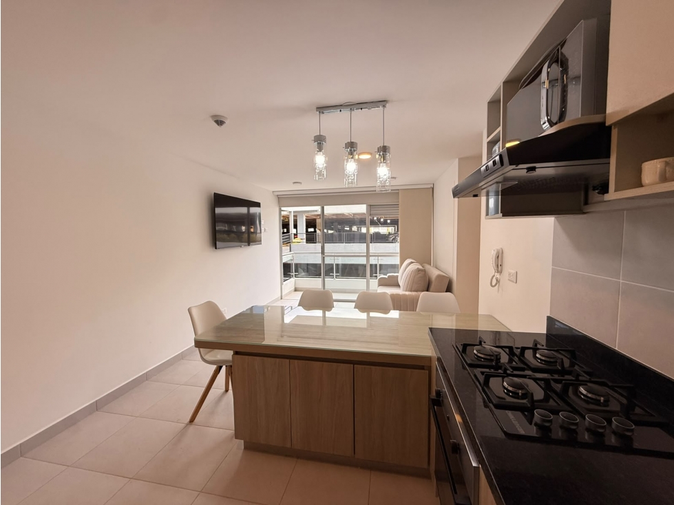 EN VENTA APARTAMENTO AMOBLADO AL NORTE AV. CENTENARIO ARMENIA Q. — foto 2