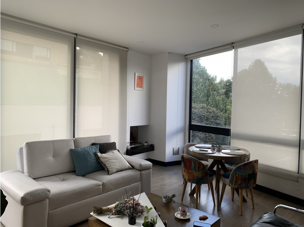 ARRIENDO APARTAMENTO AMOBLADO EN SANTA BIBIANA 2H 3B