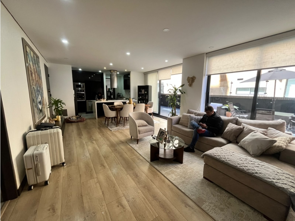 ARRIENDO MODERNO APARTAMENTO CON TERRAZA EN VIRREY 3H