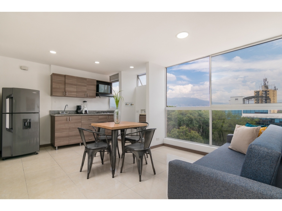 ARRIENDO AMOBLADO APARTAMENTO EN EL POBLADO