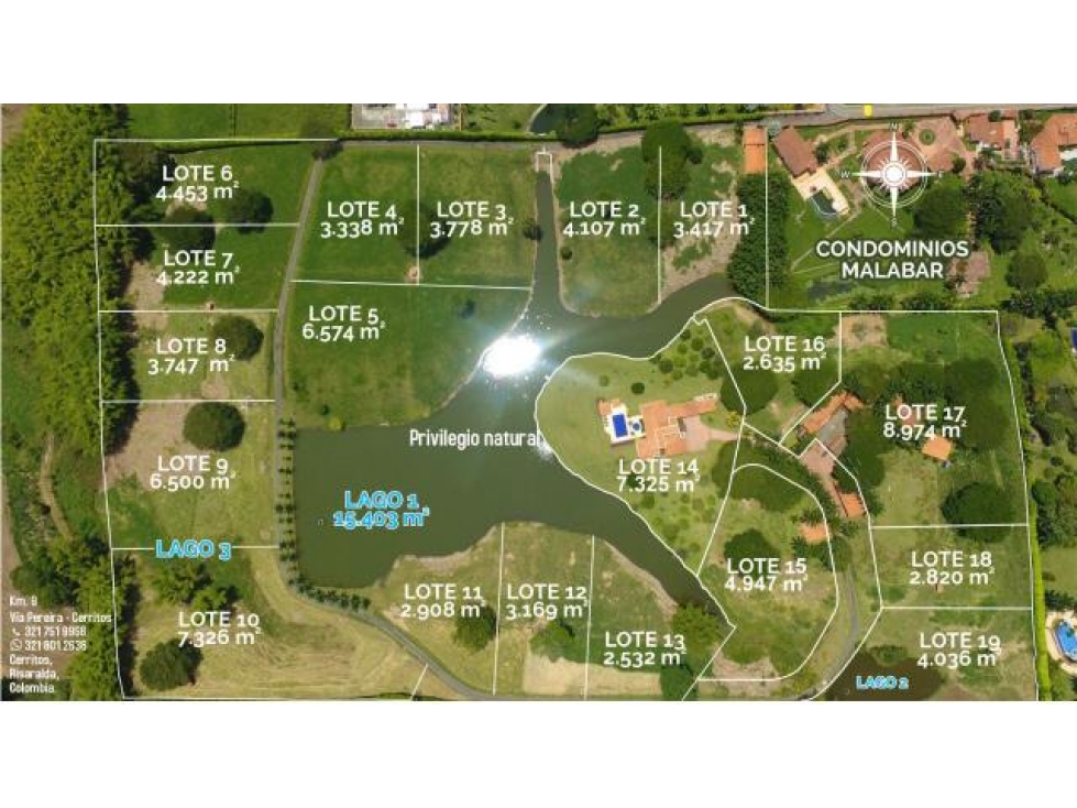 Lote en Area Exclusiva de Pereira de 3778 m² — foto 5