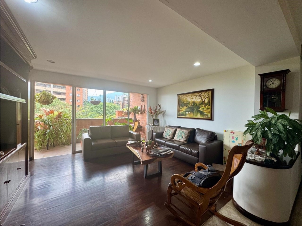 VENTA APARTAMENTO 3 ALCOBAS, GRAN TERRAZA. EL POBLADO, MEDELLÍN — foto 3