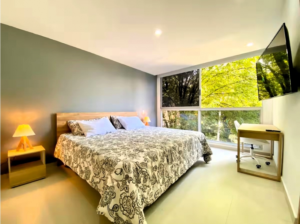 VENTA APARTAMENTO 1 ALCOBA - RENTAS CORTAS. EL POBLADO, MEDELLIN — foto 2