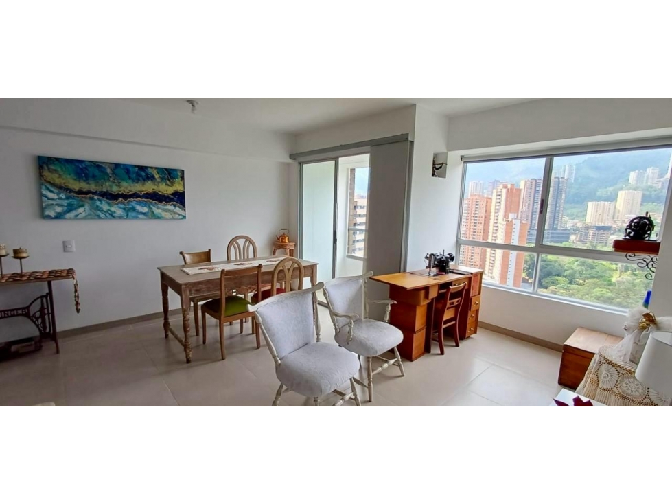 VENTA APARTAMENTO 2 ALCOBAS EN SABANETA. PISO ALTO CON VISTA — foto 3