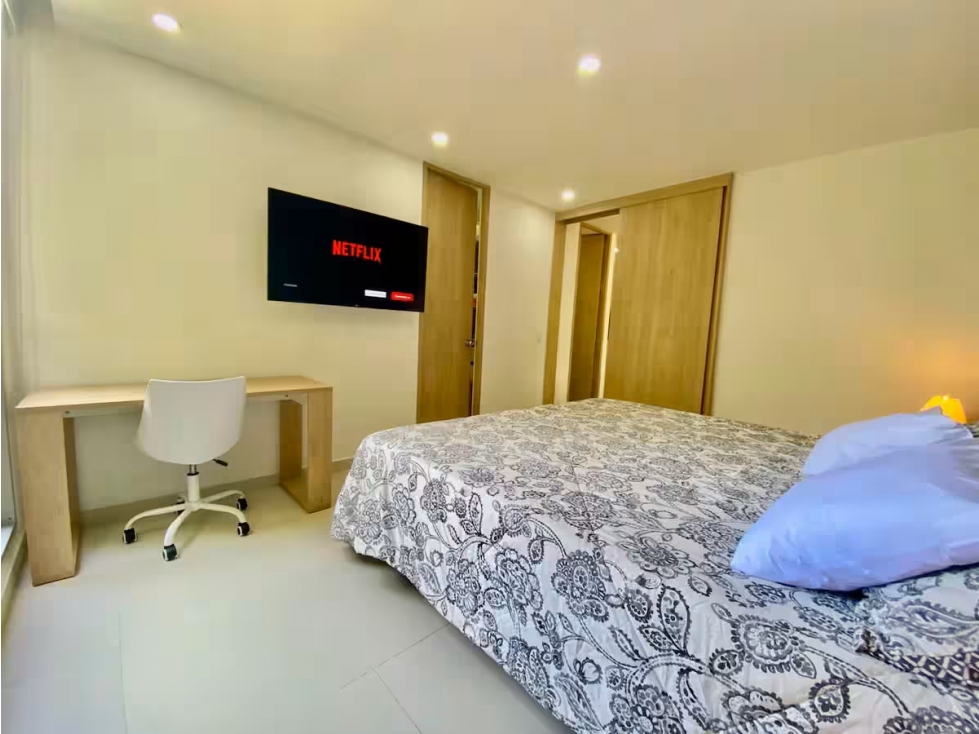 VENTA APARTAMENTO 1 ALCOBA - RENTAS CORTAS. EL POBLADO, MEDELLIN — foto 3