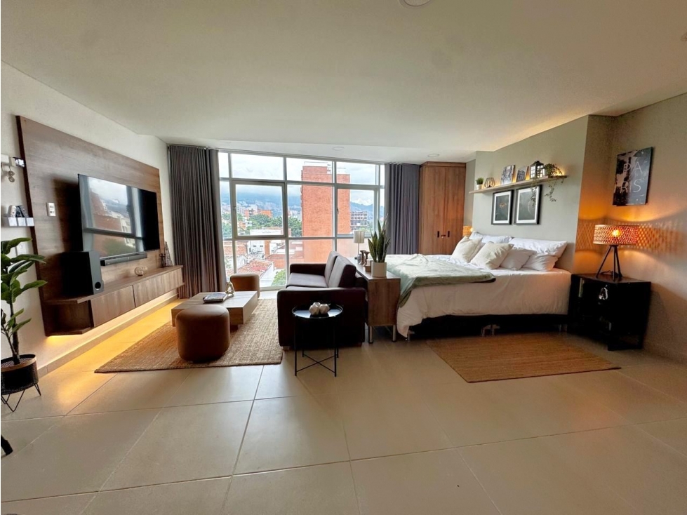 Venta apartaestudio Avenida 33, Medellín. Amoblado. RENTAS CORTAS. — foto 2