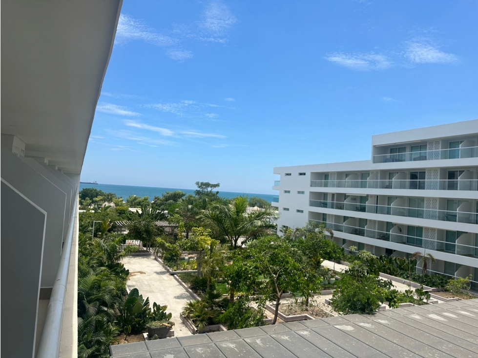 Aluna Beach Resort Vista Interna