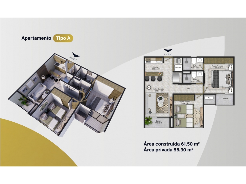 TERRABONGA PISO 5 - T6 - BELLO SOL