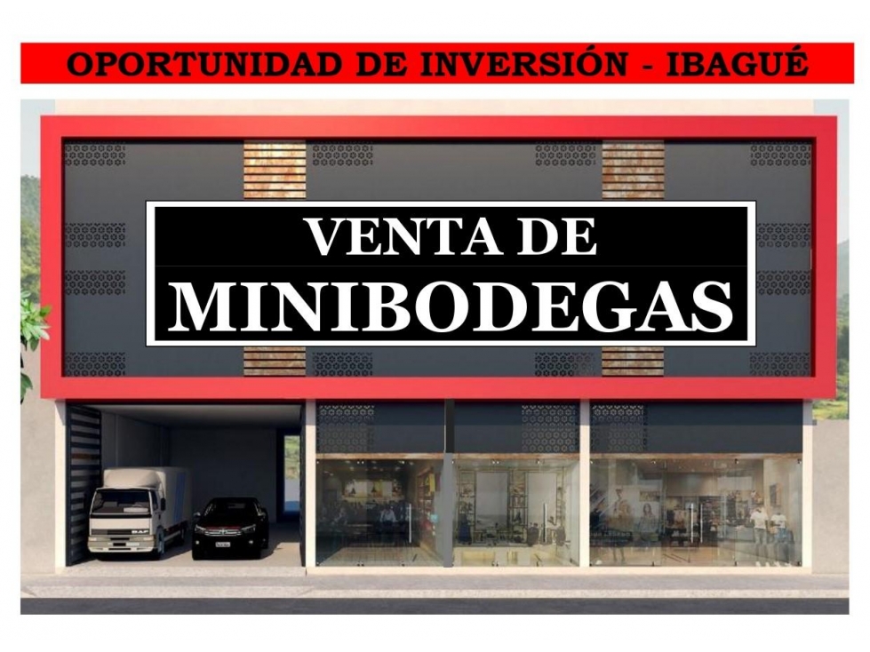 HERMOSAS MINIBODEGAS PARA ESTRENAR - CENTRO DE IBAGUÉ - 1
