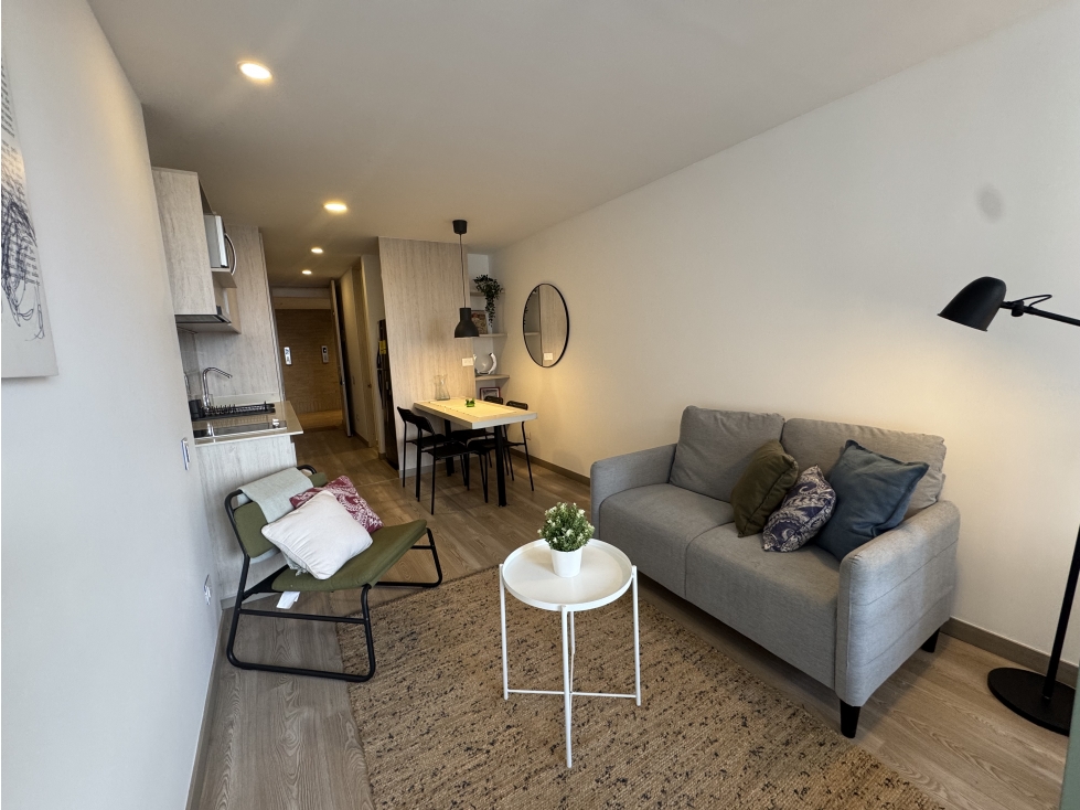 Hermoso Apartaestudio Amoblado Chapinero Alto Piso 27 Exterior — foto 6