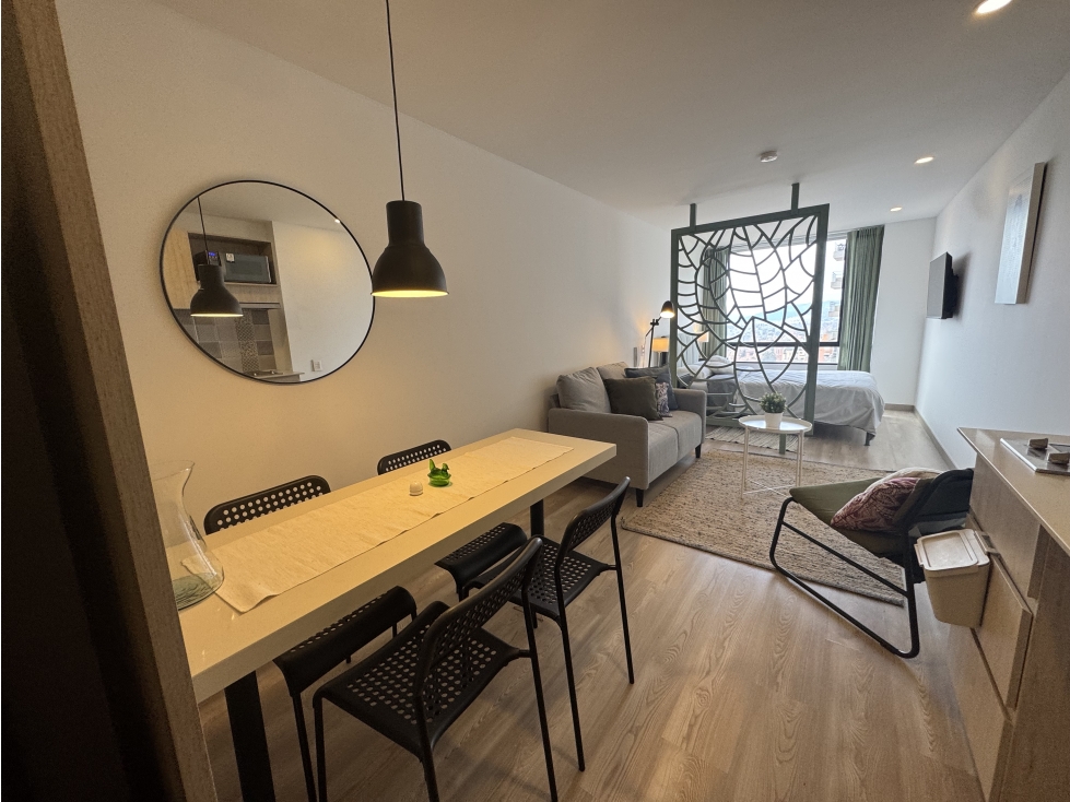 Hermoso Apartaestudio Amoblado Chapinero Alto Piso 27 Exterior