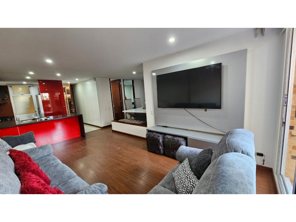 Hermoso Apartamento Amoblado para arriendo, Conjunto Club House Chia — foto 5