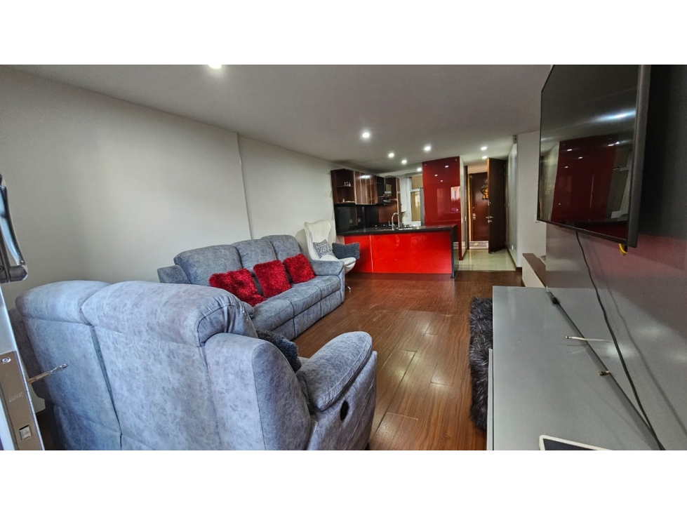 Hermoso Apartamento Amoblado para arriendo, Conjunto Club House Chia — foto 4