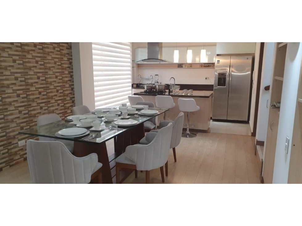 Preciosa Casa amoblada en Arriendo Condominio Campestre, Cajicá. — foto 4