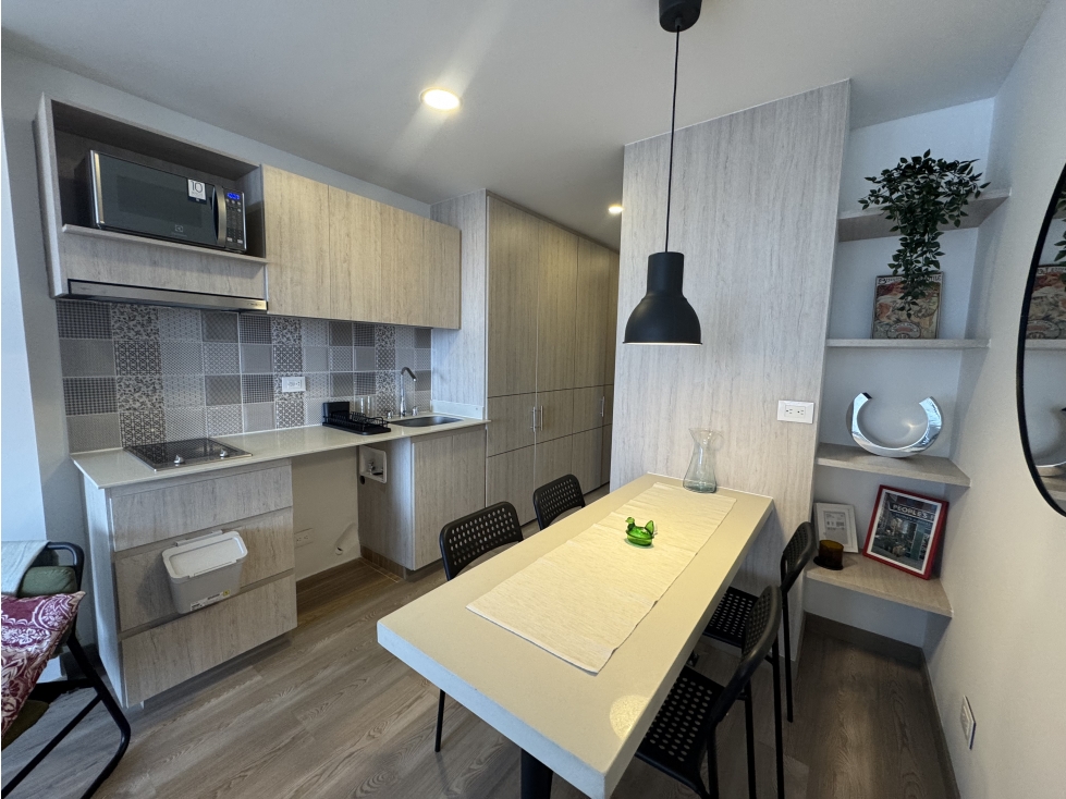 Hermoso Apartaestudio Amoblado Chapinero Alto Piso 27 Exterior — foto 4