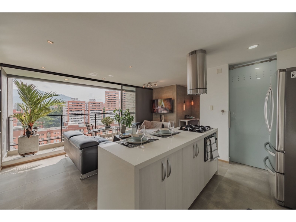 Moderno Apartamento amoblado en La Intermedia. (Alquiler) — foto 2