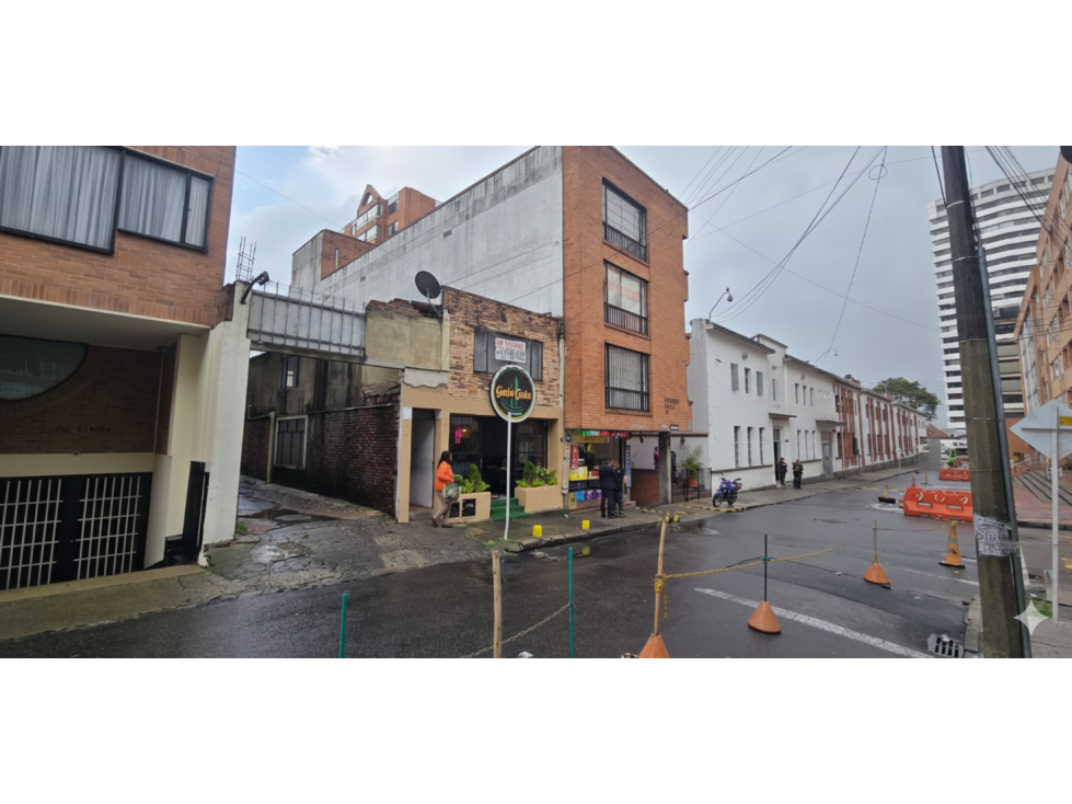 SE VENDE CASA LOTE COMERCIAL EN CHAPINERO BOGOTA