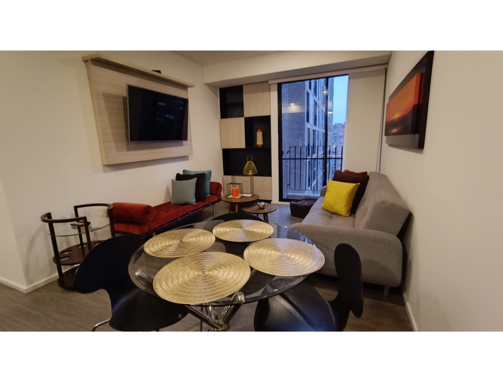 SE ARRIENDA APARTAMENTO AMOBLADO EN CENTRO INTERNACIONAL BOGOTA