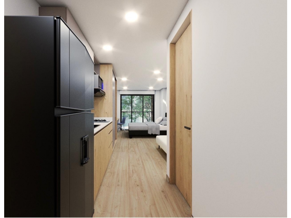 SE VENDE APARTAESTUDIOS EL CEDRO, BOGOTA — foto 4