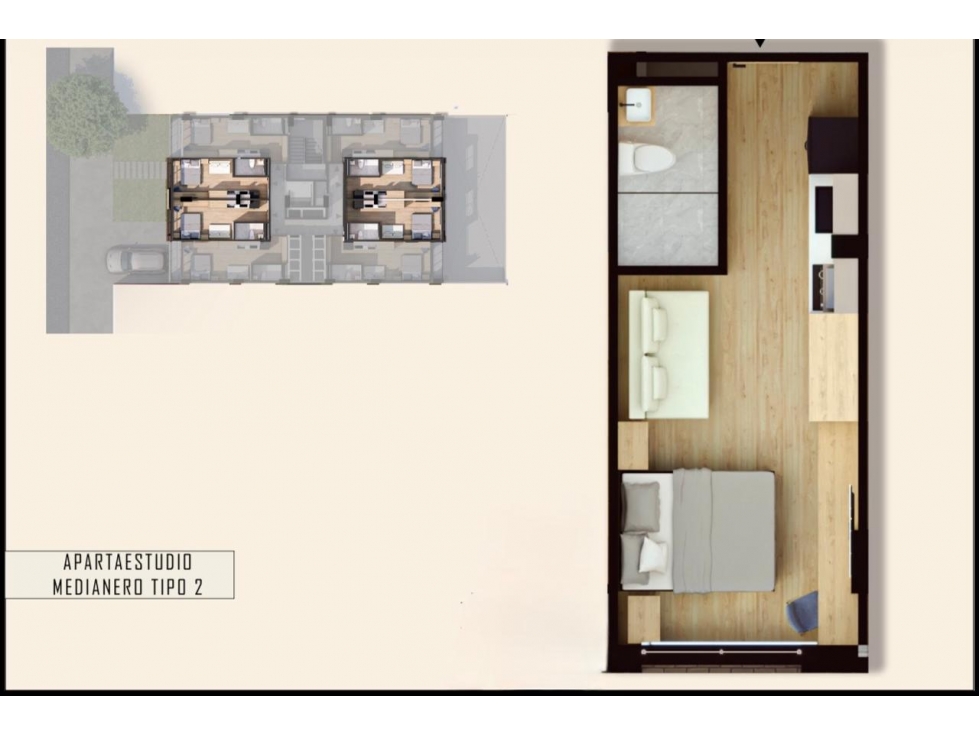 SE VENDE APARTAESTUDIOS EL CEDRO, BOGOTA — foto 6