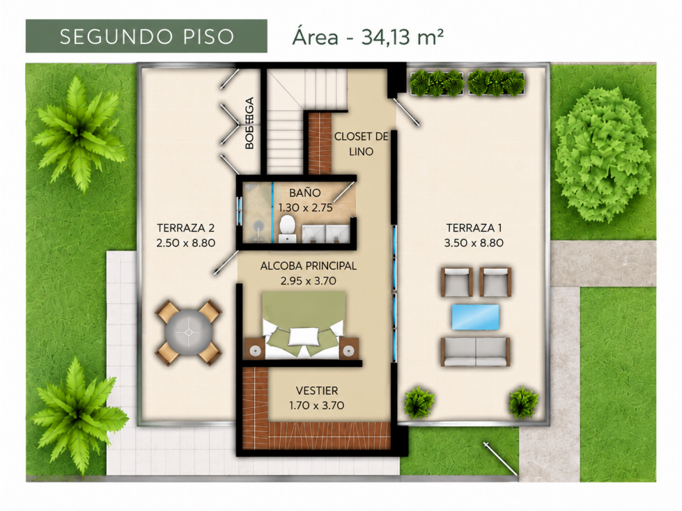 CASA EN VENTA ZONA NORTE PROYECTO IMOLA PARK - 3