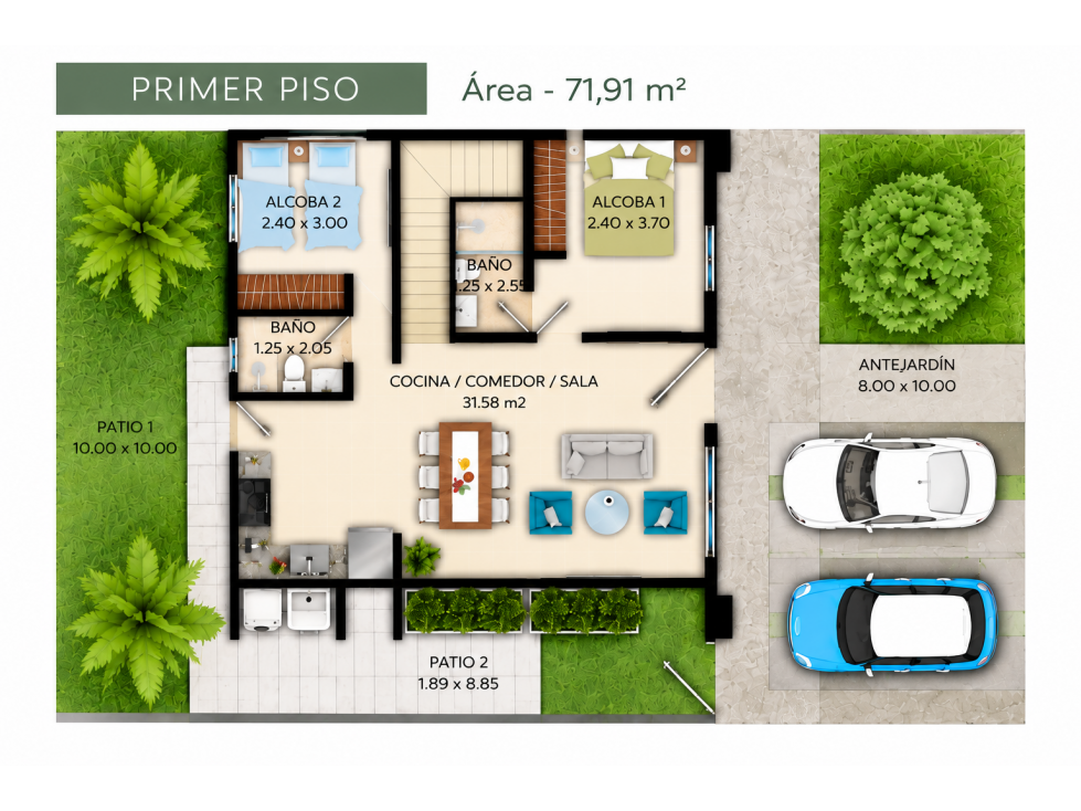 CASA EN VENTA ZONA NORTE PROYECTO IMOLA PARK - 2
