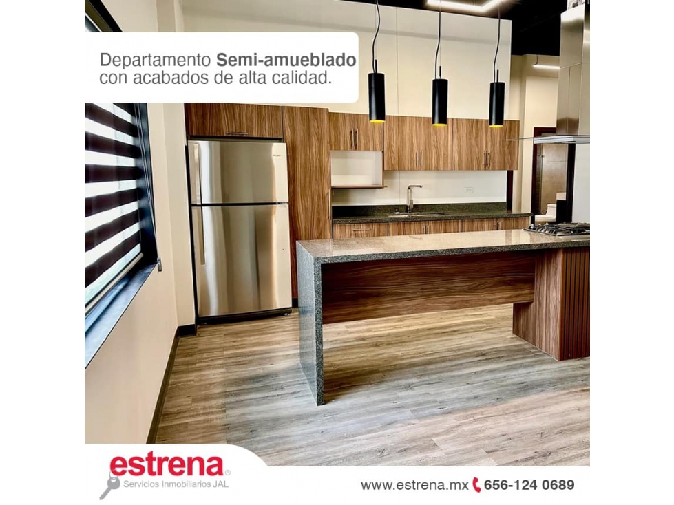 DEPARTAMENTOS EN RENTA EN UBICACION PRIVILEGIADA - 4