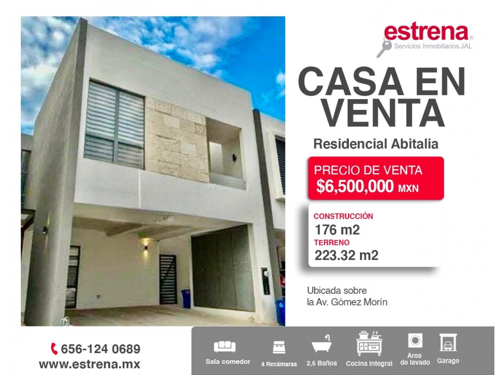 RESIDENCIA EN VENTA CERCA DE AV MANUEL GOMEZ MORIN