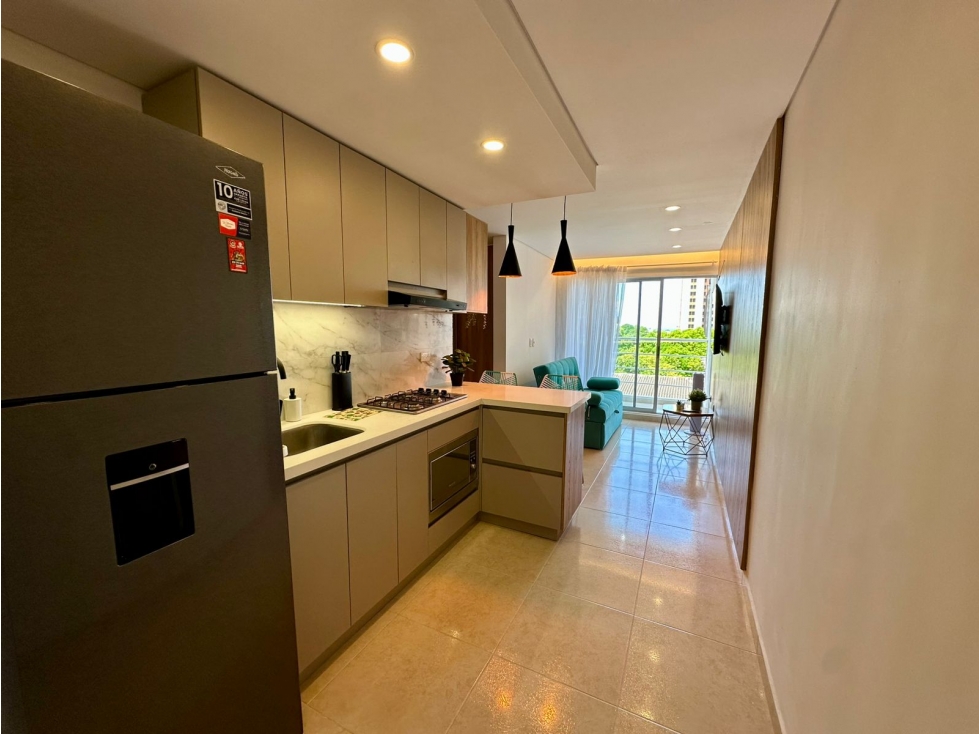 APARTAMENTO EN VENTA AMOBLADO EN CARTAGENA PARA RENTAS CORTAS — foto 6