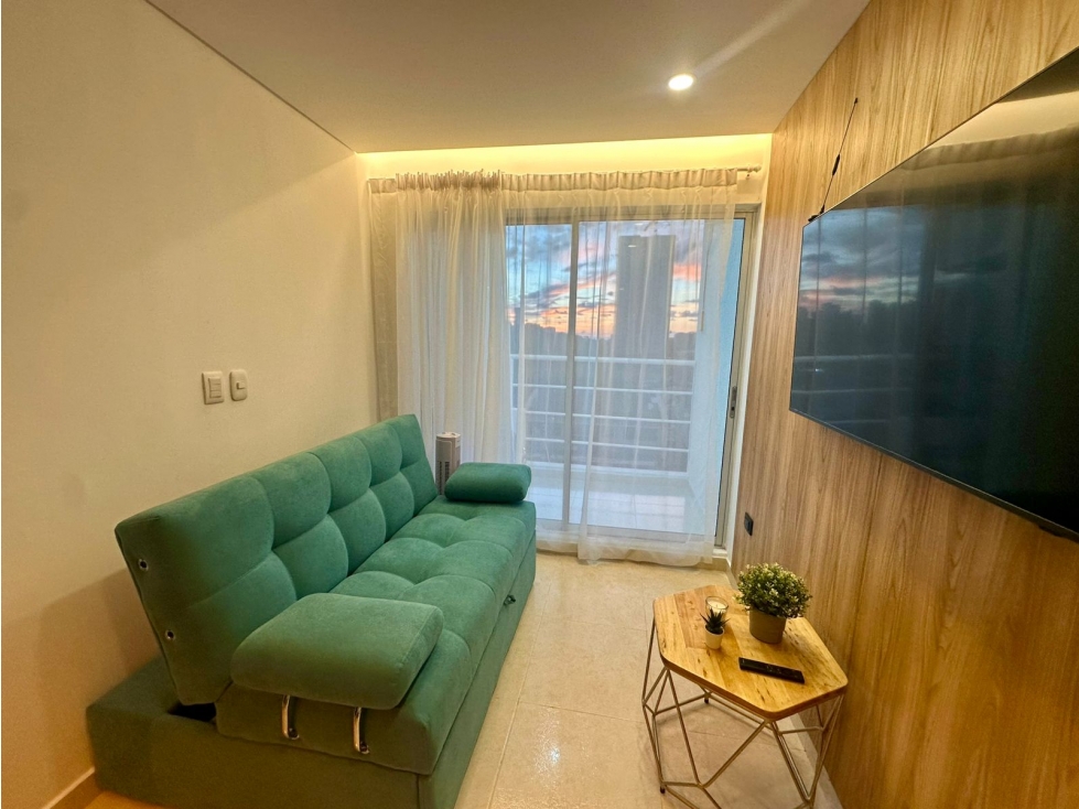APARTAMENTO EN VENTA AMOBLADO EN CARTAGENA PARA RENTAS CORTAS — foto 4