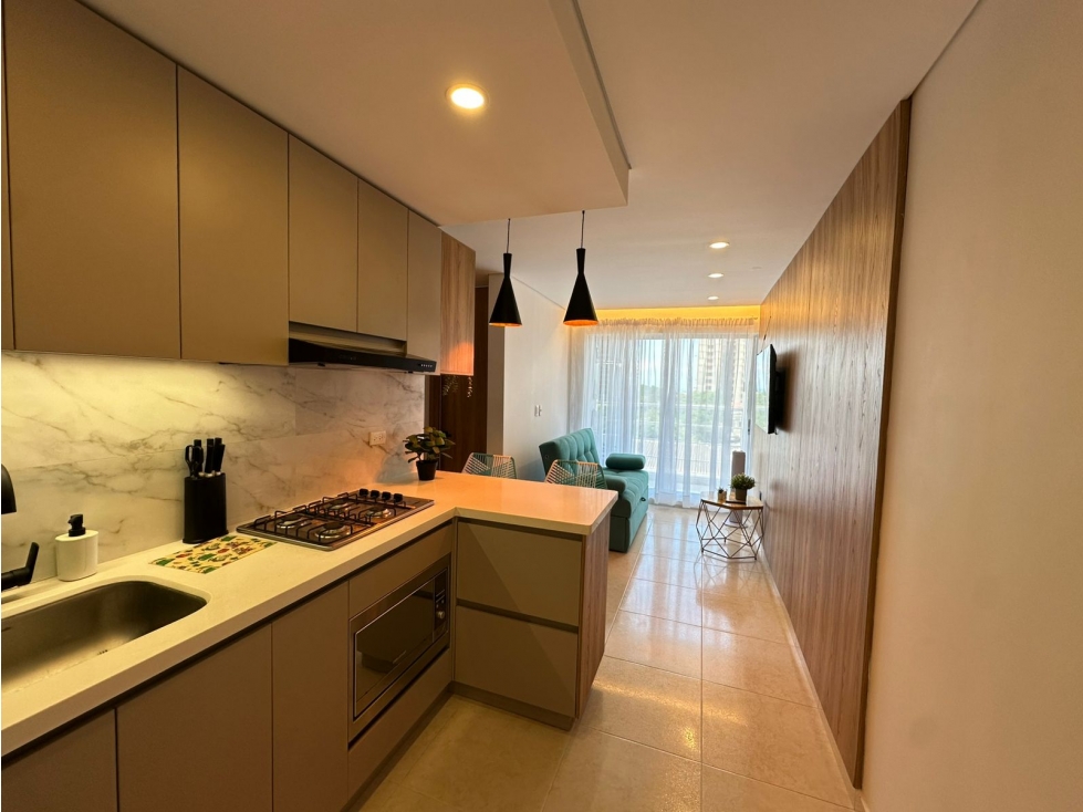 APARTAMENTO EN VENTA AMOBLADO EN CARTAGENA PARA RENTAS CORTAS — foto 5