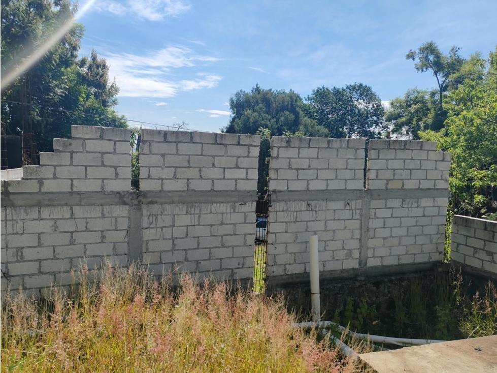 VENTA DE TERRENO BARDEADO AHUATEPEC - 1