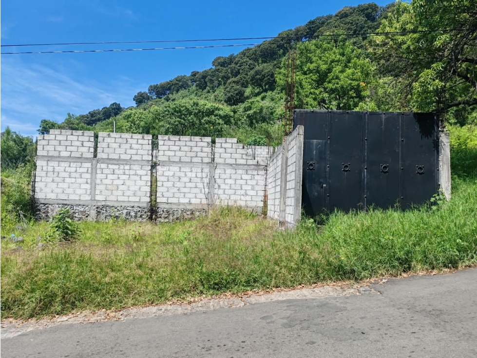 VENTA DE TERRENO BARDEADO AHUATEPEC - 4
